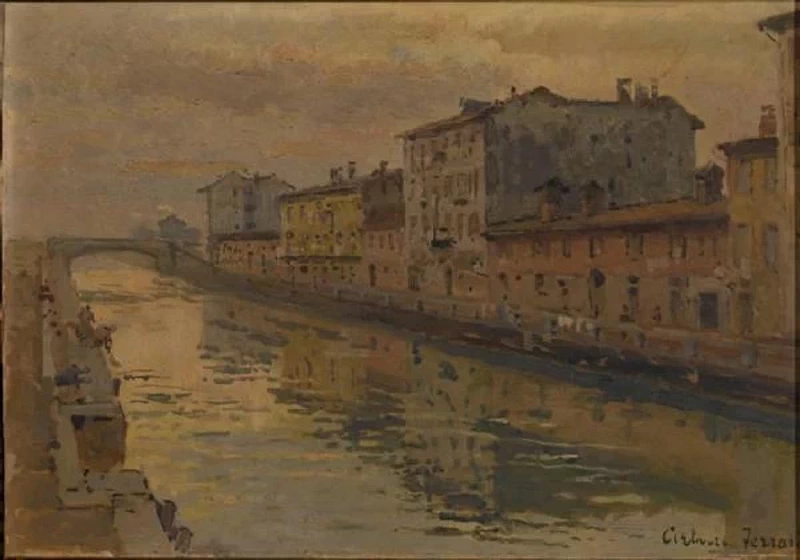 Ripa di Porta Ticinese, 1895 - Civiche Raccolte Storiche. Museo di Milano